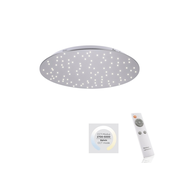 Leuchten Direkt 14673-55 - LED prigušiva svetiljka SPARKLE LED/18W/230V + daljinski upravljac