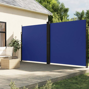 Vidaxl vidaXL Zložljiva stranska tenda modra 220 x 1200 cm