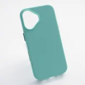 Maska Beautiful Shine Leather za iPhone 16 svetlo zelena