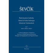 Otakar Ševčík Škola houslové techniky op. 1 Sešit 4 Note