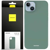 Spacecase SILIKONSKI OVITEK SPACECASE ZA IPHONE 14 PLUS TEMNO ZELEN, (21964427)