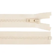 Bone zadrga YKK št. 5 dolžina 90 cm jakna - kremasta