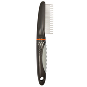 Glavnik za pse in mačke z izmenično dolgimi zobmi - 22 cm