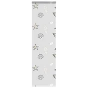 vidaXL Rolo zavesa za prho s kaseto 70x240 cm širina tkanine 66 cm