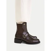 Beverly Hills Polo Club Gležnjarji Chelsea CEO-WS6593-06 Temno rjava