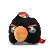 Okrasna blazina Angry Birds črna