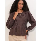 Bigdart Bluza temno rjava