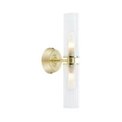Markslöjd 109236 - Stenska svetilka za kopalnico RIMINI 2xG9/20W/230V IP44 medenina