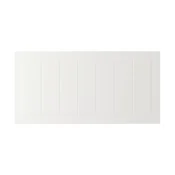 STENSUND Front fioke, bela, 80x40 cm