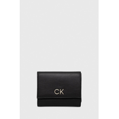 Novcanik Calvin Klein za žene, boja: crna
