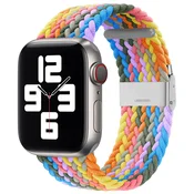 Najlonski pas Techsuit W032 za Apple Watch (42/44/45/46/49mm) - heartbeat purple