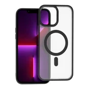 OEM MATTE MAGOVO OBLAKO, združljivo z MagSafe za IPHONE 13 Pro Max, črno