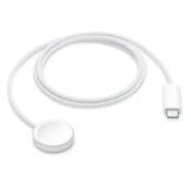 Bezicni punjac braided za Apple Watch Ultra fast charge silver