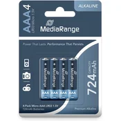 MediaRange Baterija lr 03 1,5v 1/4 alkalna
