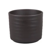Pokrov za cvetlični lonček WAVE Cylinders keramika mat d16x15cm