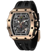 Tsar Bomba TB8204Q-07 Mens Watch Elementar Chronograph 44mm 5ATM