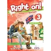 RIGHT ON! 3, UČBENIK ZA ANGLEŠČINO, DZS (599743)