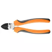 Klešče, klešče s stranskim kavljem, ravne 40% FS 180 mm 01-157