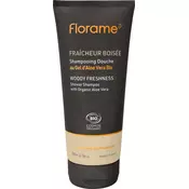 Florame HOMME 2u1 gel za tuširanje i šampon za kosu - Woody Freshness