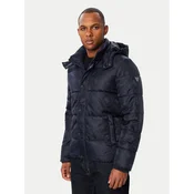Guess Zimska jakna M6BL43 W4155 Mornarsko modra Regular Fit