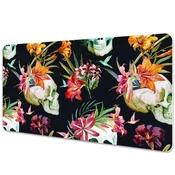 Decormat Namizna podloga Lobanje in rože 120x60 cm