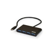 PORT DESIGN razdelilnik USB-C v USB 3.0, 4 vhodi