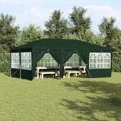 Šator za zabave Zelena 600 x 400 x 266 cm Polietilen