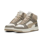 Puma Superge Rebound Slam Mid Cozy Jr 407728 01 Siva
