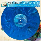 Miles Davis - Kind Of Blue (Limited Edition) (Numbered) (Reissue) (Blue Marbled Coloured) (LP)