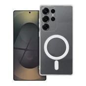 OEM Ohišje za Samsung S26 PLUS Clear Case 2 mm Mag Cover, združljivo z MagSafe (zaščita kamere), prozorno