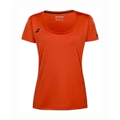 Ženska majica Babolat  Play Cap Sleeve Top Women Fiesta Red  M