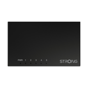 Strong SW5000M mrežni prekidač Gigabit Ethernet (10/100/1000) Crno