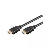 Techly 3.0m HDMI-A M/M HDMI kabel 3 m HDMI Tip A (Standard) Crno
