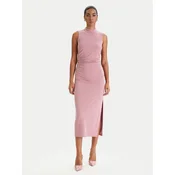 Marella Cocktail obleka Mirra 2613621021 Roza Slim Fit