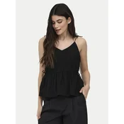 ONLY Top Nele 15370325 Črna Regular Fit