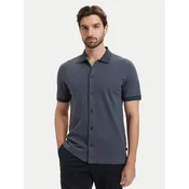 BOSS Srajca H-Powell 102 50560014 Mornarsko modra Regular Fit