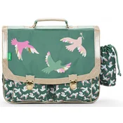 Tanns NOEMIE CARTABLE 38 CM POCHE GOURDE Zelena