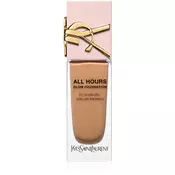 Yves Saint Laurent All Hours Glow Foundation dolgoobstojen tekoči puder odtenek MN7 25 ml
