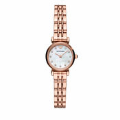 Ročna ura Emporio Armani T-Bar AR11203 Rose Gold/Rose Gold