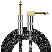 INF 6.35mm kabel za kitaro - Nizka raven šuma za bas, akustične in električne instrumente 10 m, (5000090814)