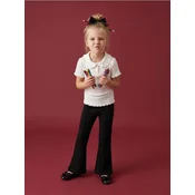 Sinsay - Flare pantalone sa viskozom - crno