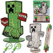 sarcia.eu Minecraft Slikanje po številkah, ustvarjalni komplet za dečka, likovni komplet za slikanje