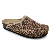 Grubin Caki ženska klompa pliš classic leopard 37 ( A066019 )
