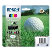 Komplet 4 kartuš Epson 34XL/C13T34764010 - črna XL, cyan XL, magenta XL, rumena XL