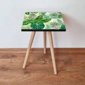 Hanah Home Klub sto Shp98, 35x42x35 cm, Zeleni