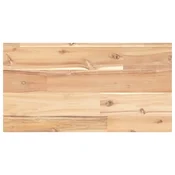 Vidaxl Plavajoča polica 60x20x2 cm neobdelan masiven akacijev les
