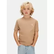 Calvin Klein Jeans Majica  pastelno modra / brokat