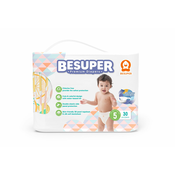 BESUPER Premium Pelene 5 (XL/ 12+ kg) 30 kom