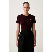 Lacoste kratka ženska majica bombažna