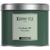 Črni čaj CEYLON OP, 100 g pločevinka čaja v lističih, Kusmi Tea